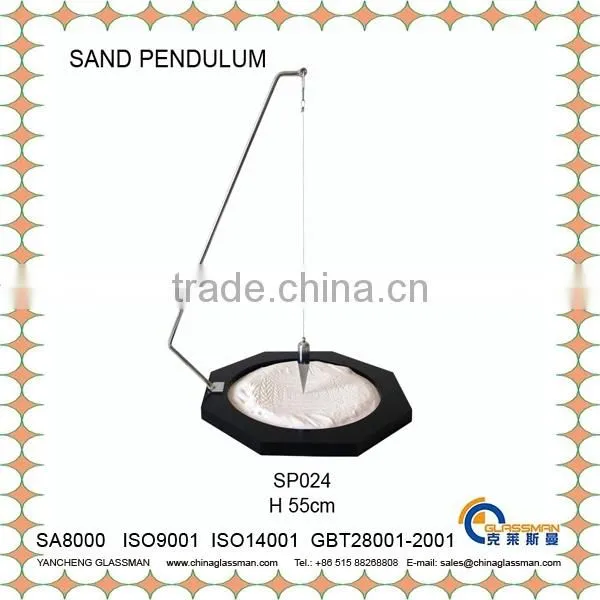hot sale art designs decoration pit and sand pendulum SP012