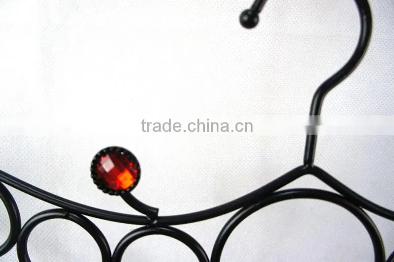 Hot Sell Scarf/Tie Hanger, Closet Organizer With Crystal
