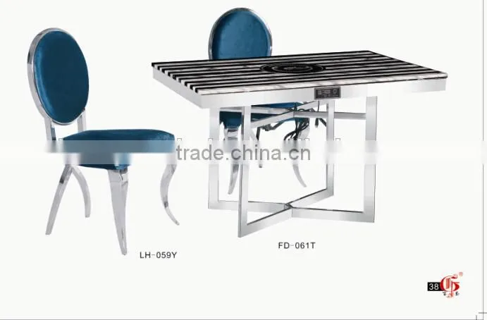 High quality Modern New design stainless steel chair