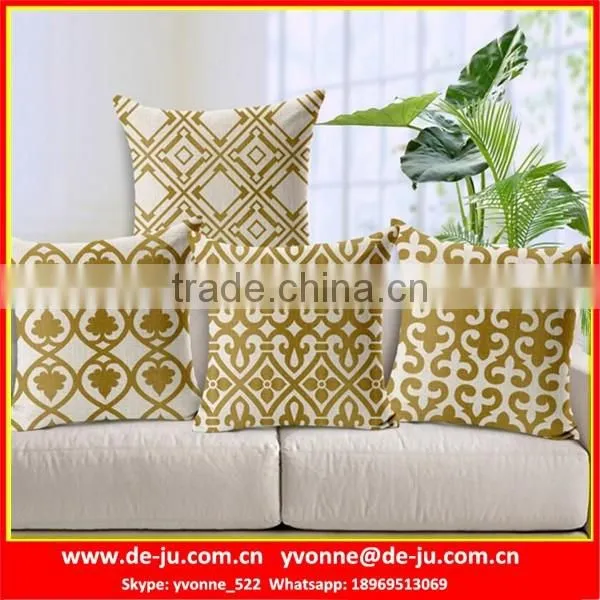 Red Couple Fox Dining Chair Cushions