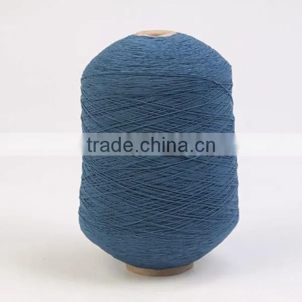 Dope dyed rubber covered spandex yarn 90# latex rubber yarn