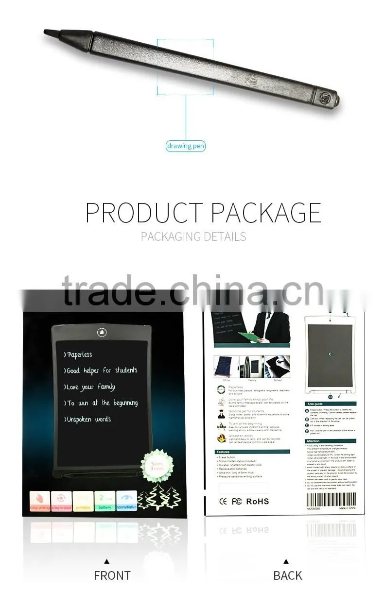 Children's christmas gift, LCD board writing tablet ,