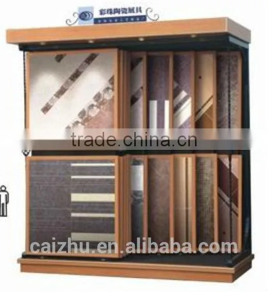 Pofessional design shopping mall tile display rack