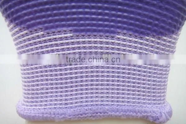 Nylon Knitted Garden Work Nitrile Coated Gloves ZMR778