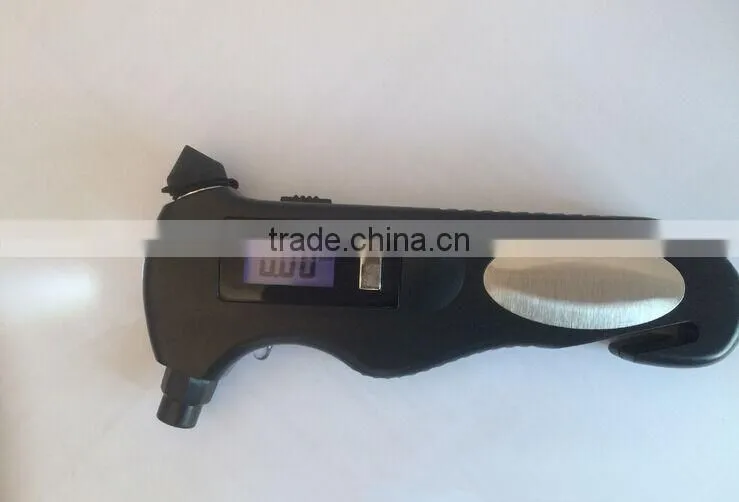 Promotional Portable Digital Tire Pressure Gauge with LED flashlight