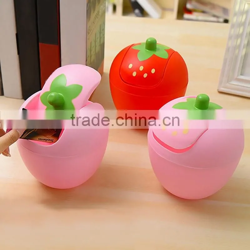 Custom Plastic Desktop Trash Can Mini Dustbin Sale Price