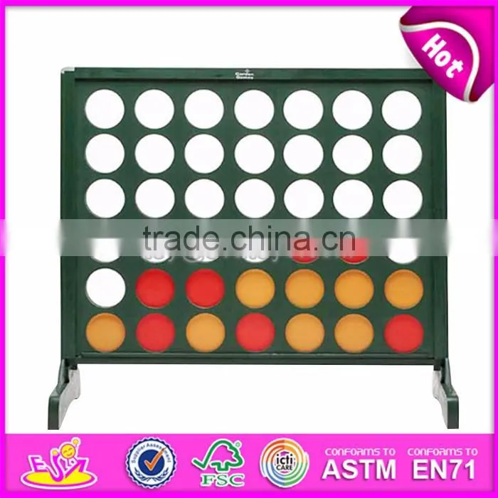 High quality educational construction toys wooden outdoor building blocks for adults W01A204