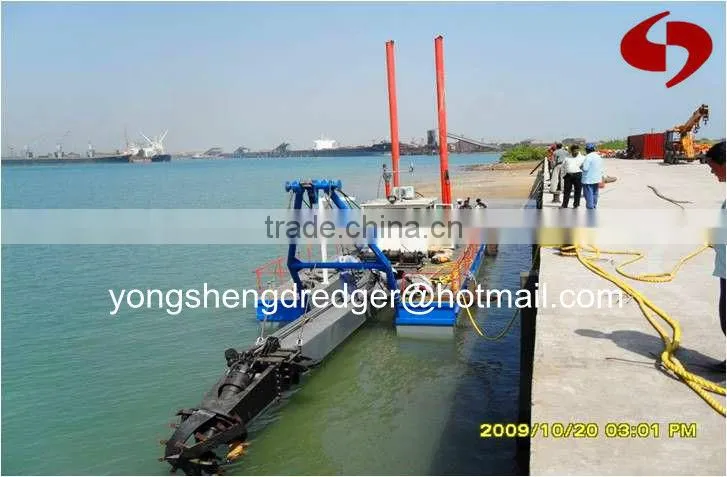 electric&hydraulic sea sand dredger