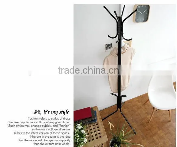 home furniture - standing metal adjustable coat hanger
