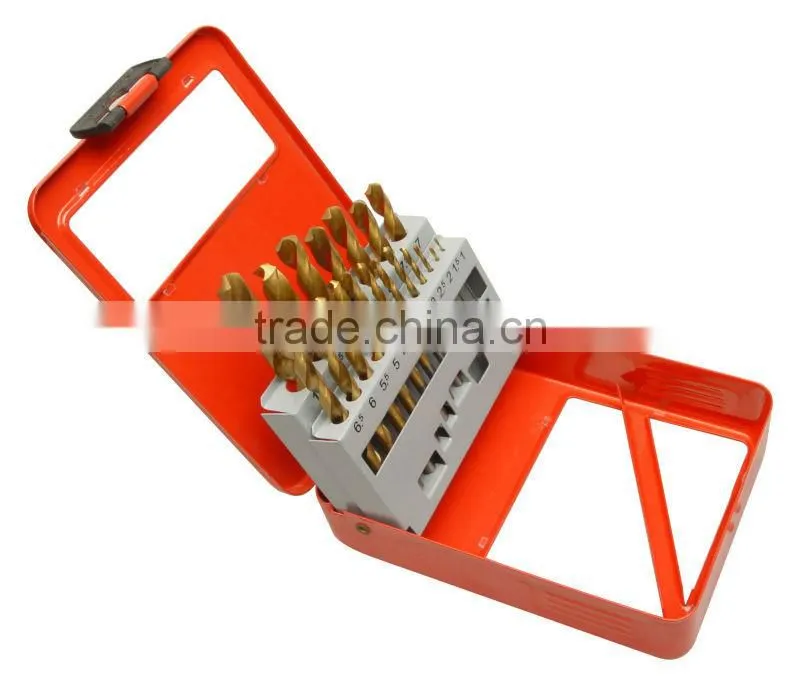 19pc HSS Drill Set