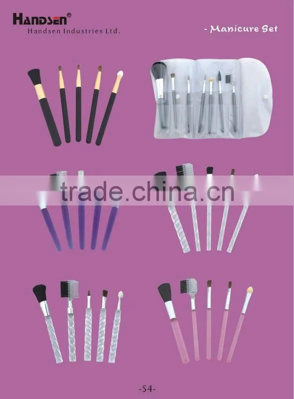 5pcs beauty set with case