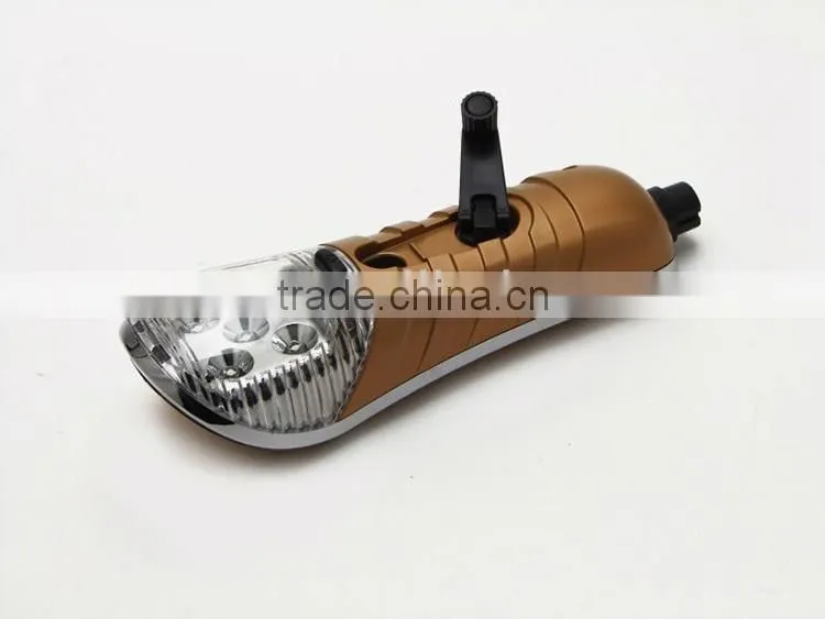 Multi-function car safety belt cutter and rechargeable led torch light flashlight