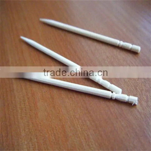 Single pointed and round bamboo cocktail toothpick