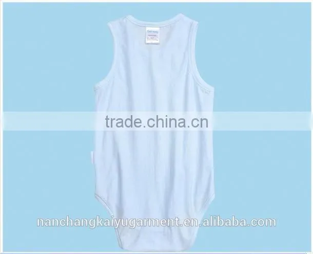 wholesale plain organic cotton baby rompers