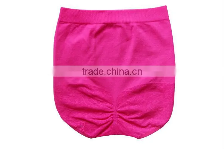 High waist seamles butt lift underwear for fat women/body shape briefs