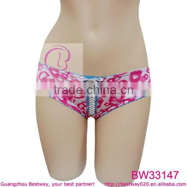 Girls wearing cute pink sweet heart panty