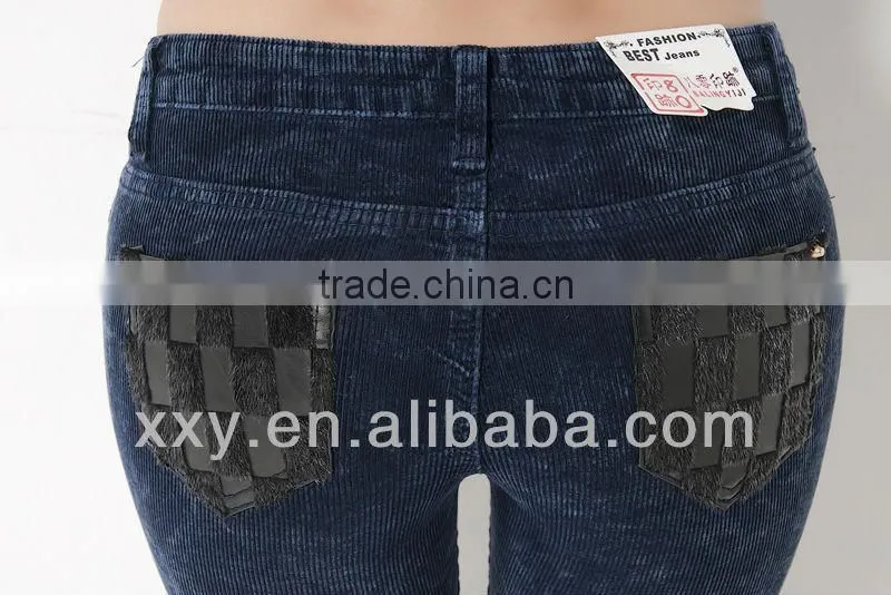 2012 New Cool Plus Size Stretch Jeans for Women Dark Color