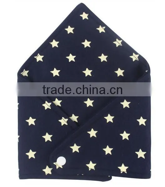 Alibaba china dribbler printing cotton custom wholesale baby burp cloth