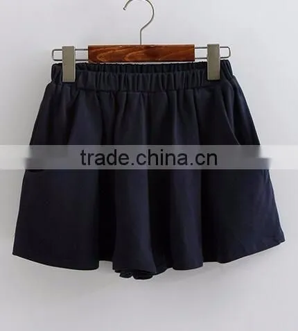 EY0611P Women High Waist Fashion Casual Shorts 2017