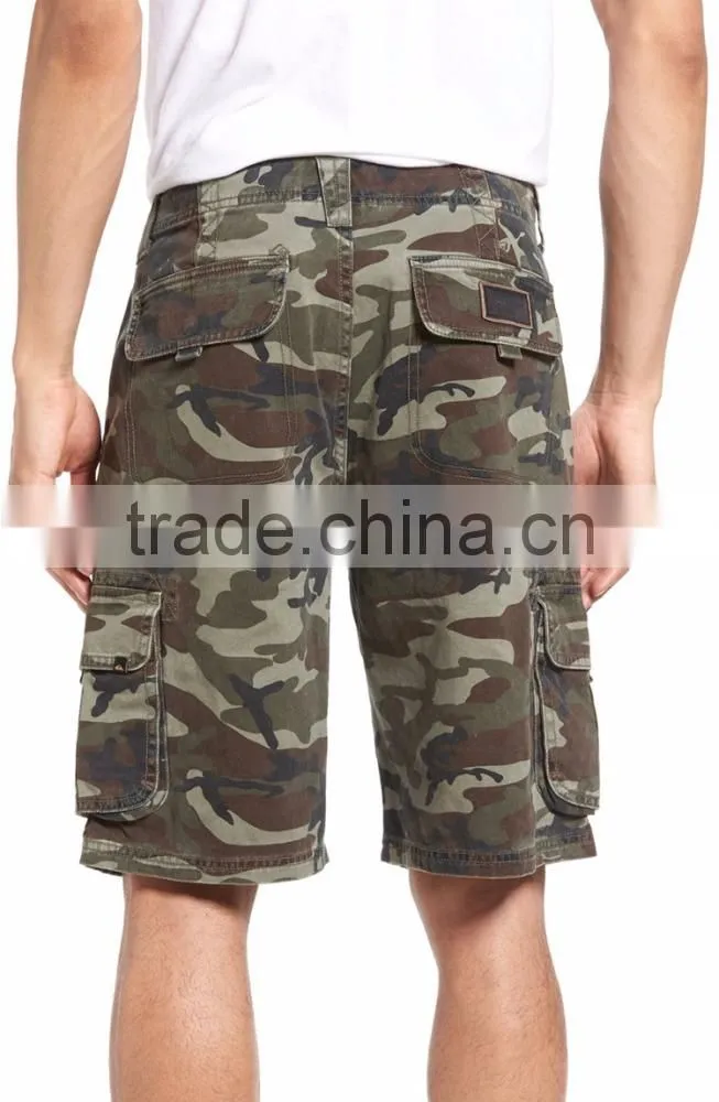 Hot Sale High Waisted Camo Cargo Breathable Top Quality Best Mens Shorts