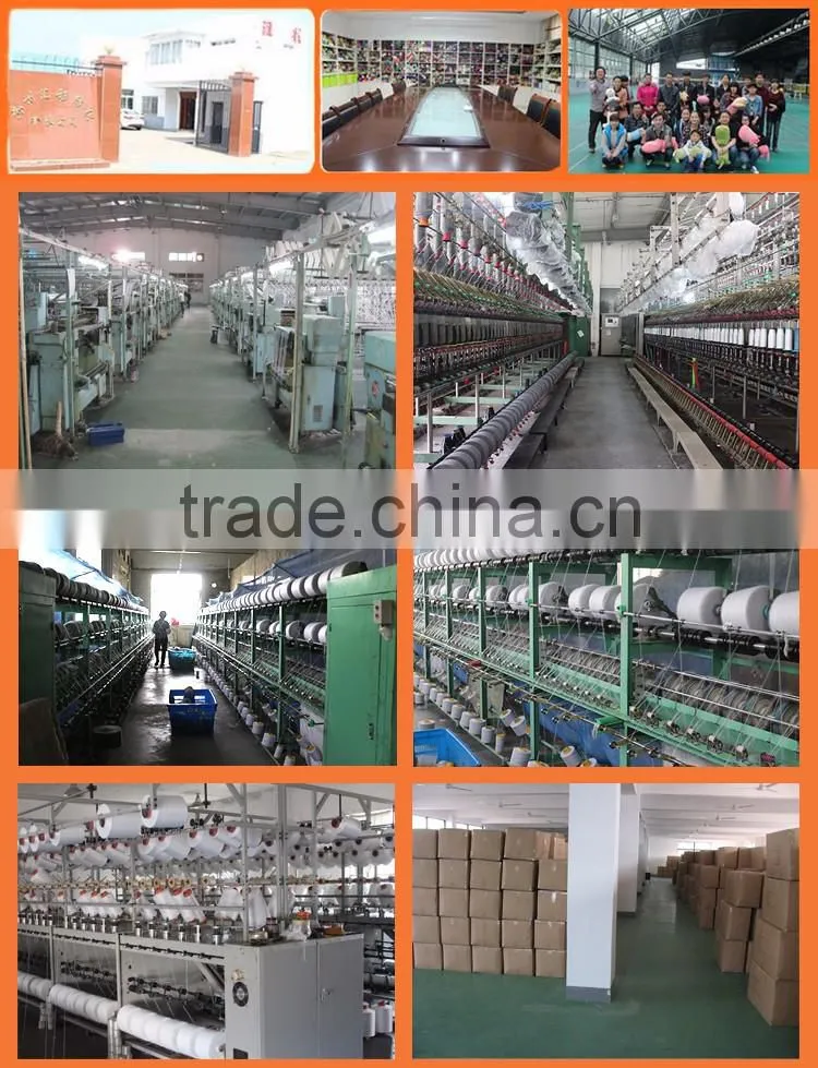 factory wholesale polyester lurex feather yarn on cone for machine knitting sweater