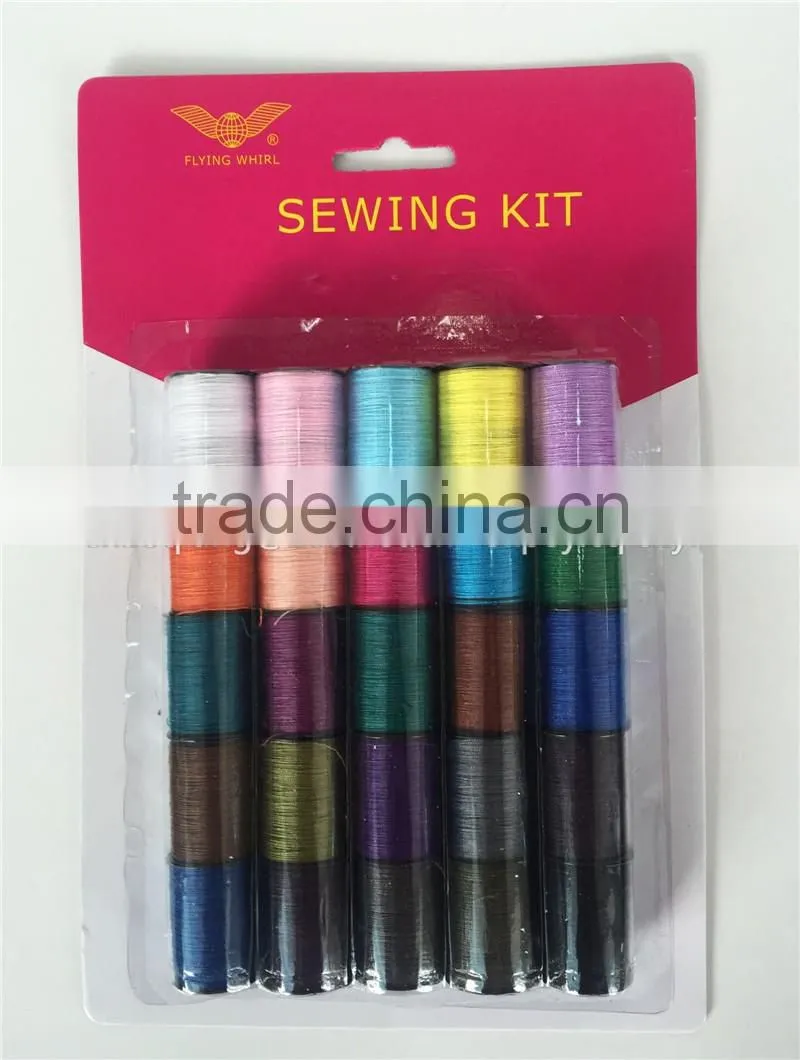 100% spun polyester sewing thread 40/2