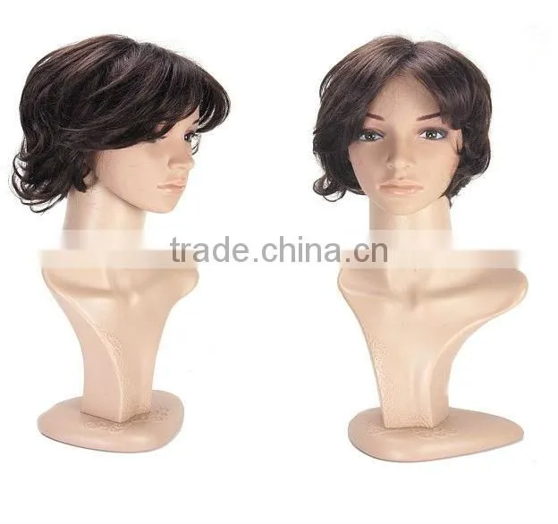 2013 New Style 100% Brazilian Human Hair Wig,Natural Looking High Quality Human Hair Wig Dubaa Fashion DB01545