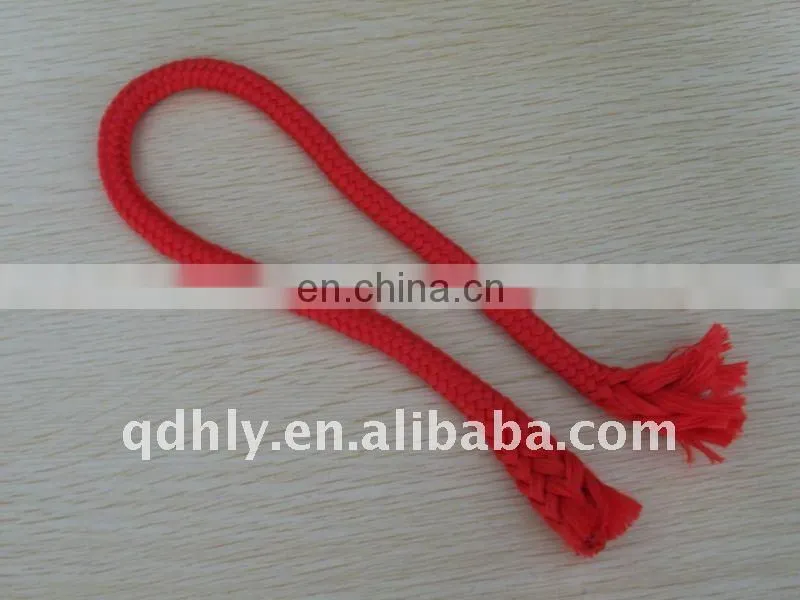 1cm bright red cotton rope