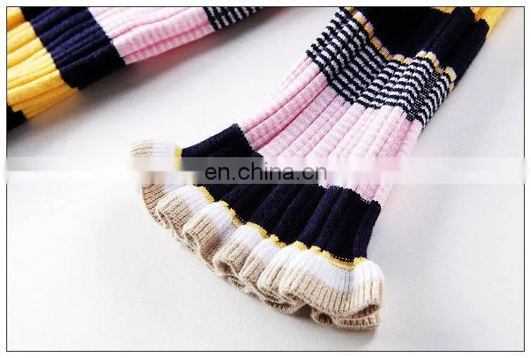 Ladies high quality stylish stripe dress half sleeve spring new dress