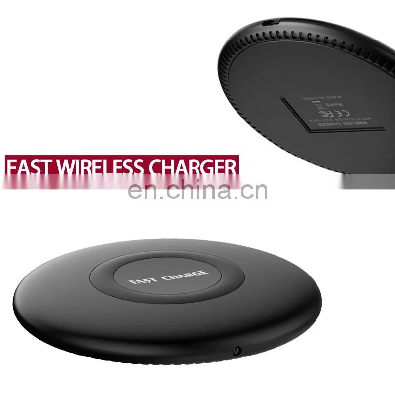 Qi Wireless Charging Pad for iPhone X Wireless Charger, for Note 8 Wireless Charger OEM LOGO