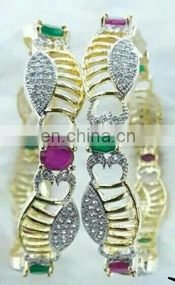 cz jewelry bangles manufacturer, cz bangle bracelets export, custom design