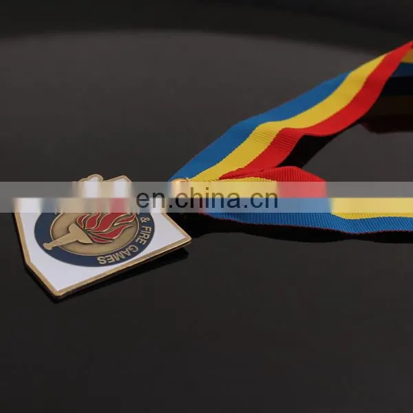 Custom irregular shape ARIZONE POLICE$FIRE GAMES medal