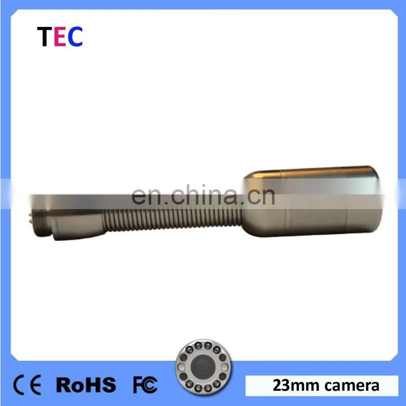 23mm underwater pipe inspection camera with 20m to 100m cable TEC-Z710DM