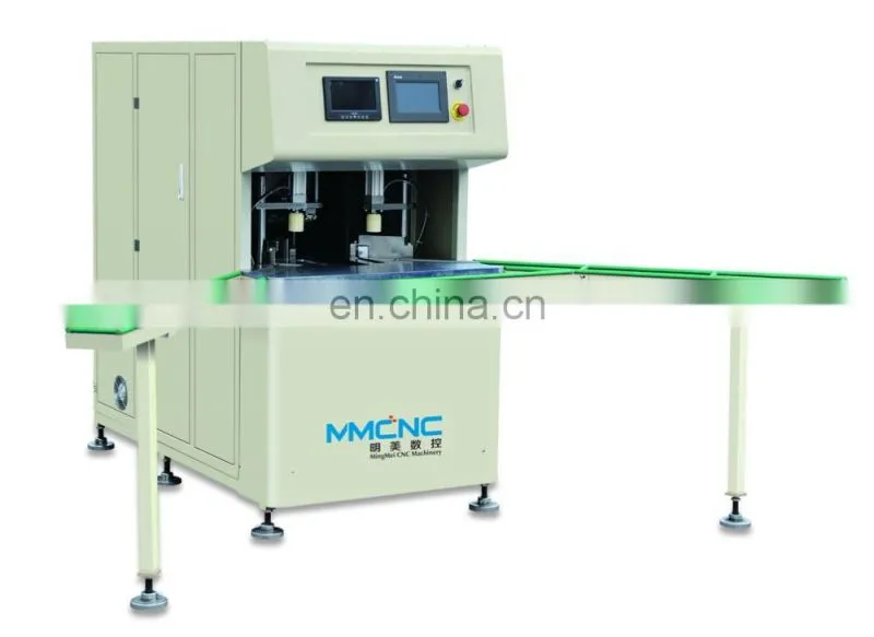 China famous brand windows making corner cleaning machine cnc sales