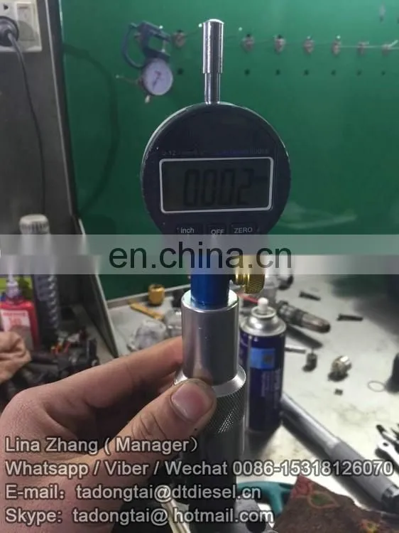 Removable measuring tools for 320D injectors