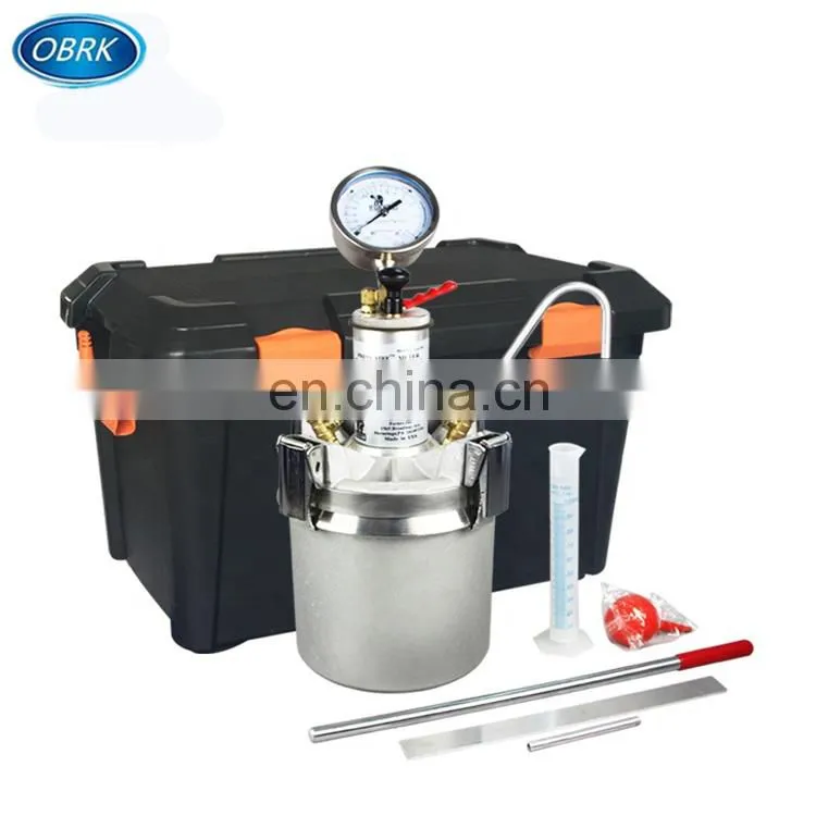 Hot sell Fresh Concrete Air Content Air Entrainment Testing Machine Tester Meter