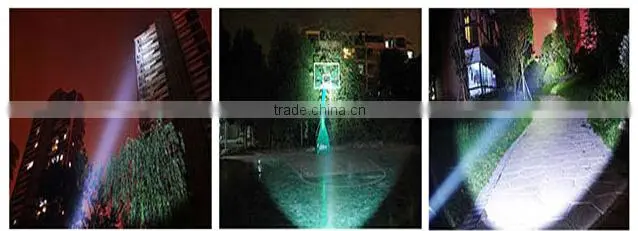 3W S uper Flashlight LED Torch Adjustable Fous Zoom Flashlight