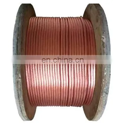 China Top quality hard drawn bare copper stranded conductor