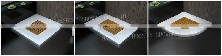 acrylic resin stone shower trays linear drain stainless steel shower tray