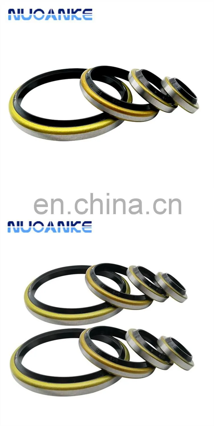 High Temperature Rubber NBR PU Hydraulic Cylinder Dust Wiper Seal DKBI GA DKB Seal For Excavator