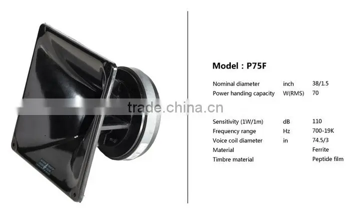 PS-15TT+, trade assurance, Neodymium speaker, 15 inch passive 2-way full range loudspeaker