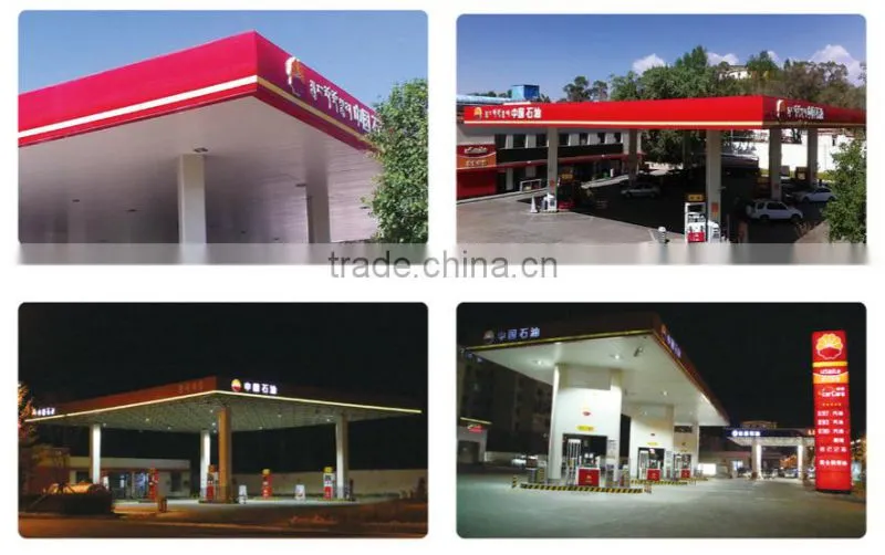 MCLED ATEX MF-TH-50W Bridgelux IP 67 LED Gas Station light fixture of ceiling Explosion Proof light