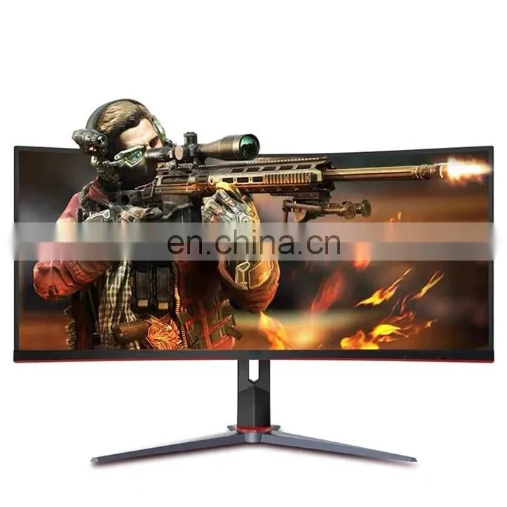 Free G sync curved display 24 inch 75hz 165hz gaming curved monitor