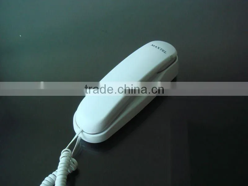 European design hot selling cheap trimline corded landline phone without caller ID