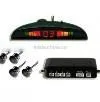WHOLESALE CAR REVERSING REVERSE PARKING 4 SENSOR KIT LED DISPLAY BUZZER ALARM--BLACK