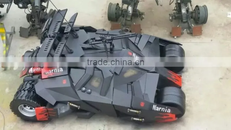 giant iron motif robot car model for holiday