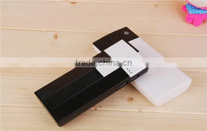 2015 Piano shape high quality 15000mah power bank with ledlighting