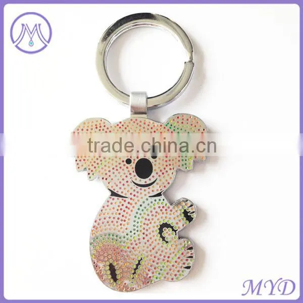 Wholesale Animal Koala Stainless Steel Keychain