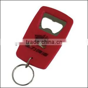 Plstic Bottle Opener with Keychains
