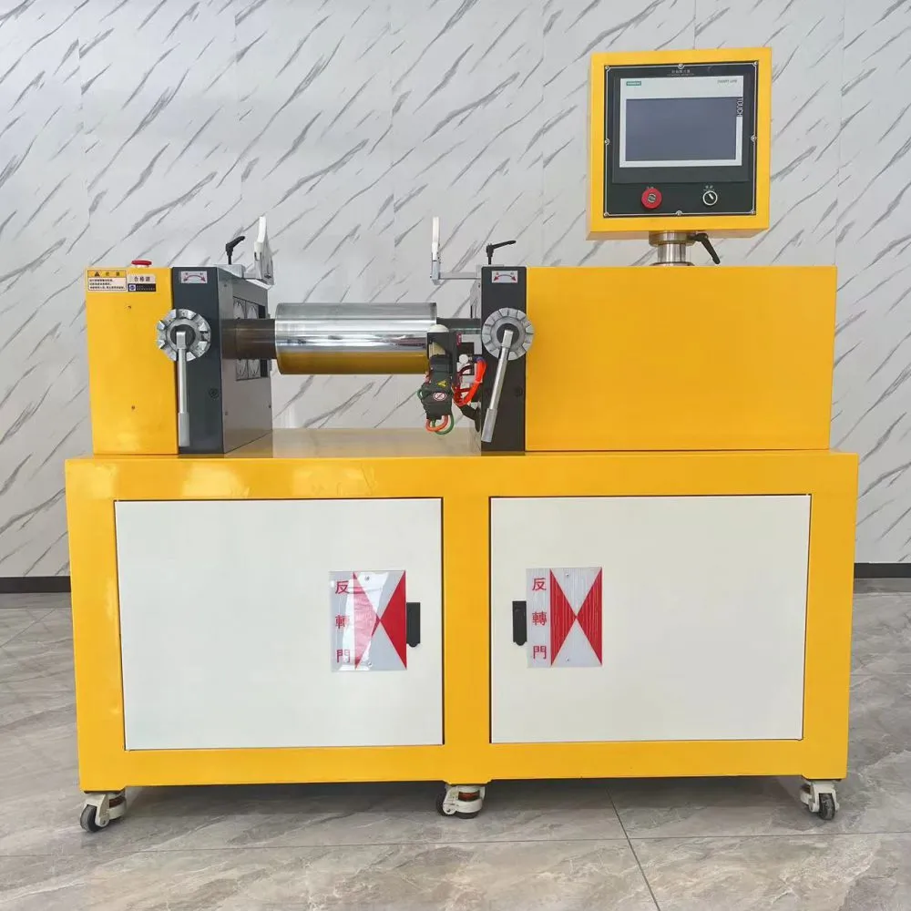 Applications of laboratory two roll mills-Suitable for plastic compounding, masterbatch testing.